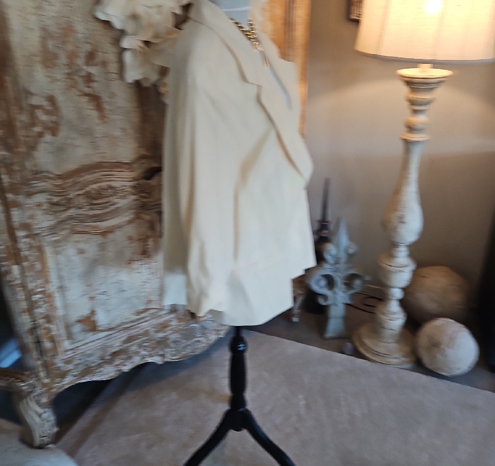Talbots Cream Single-Button Blazer Jacket - Picture 6 of 9